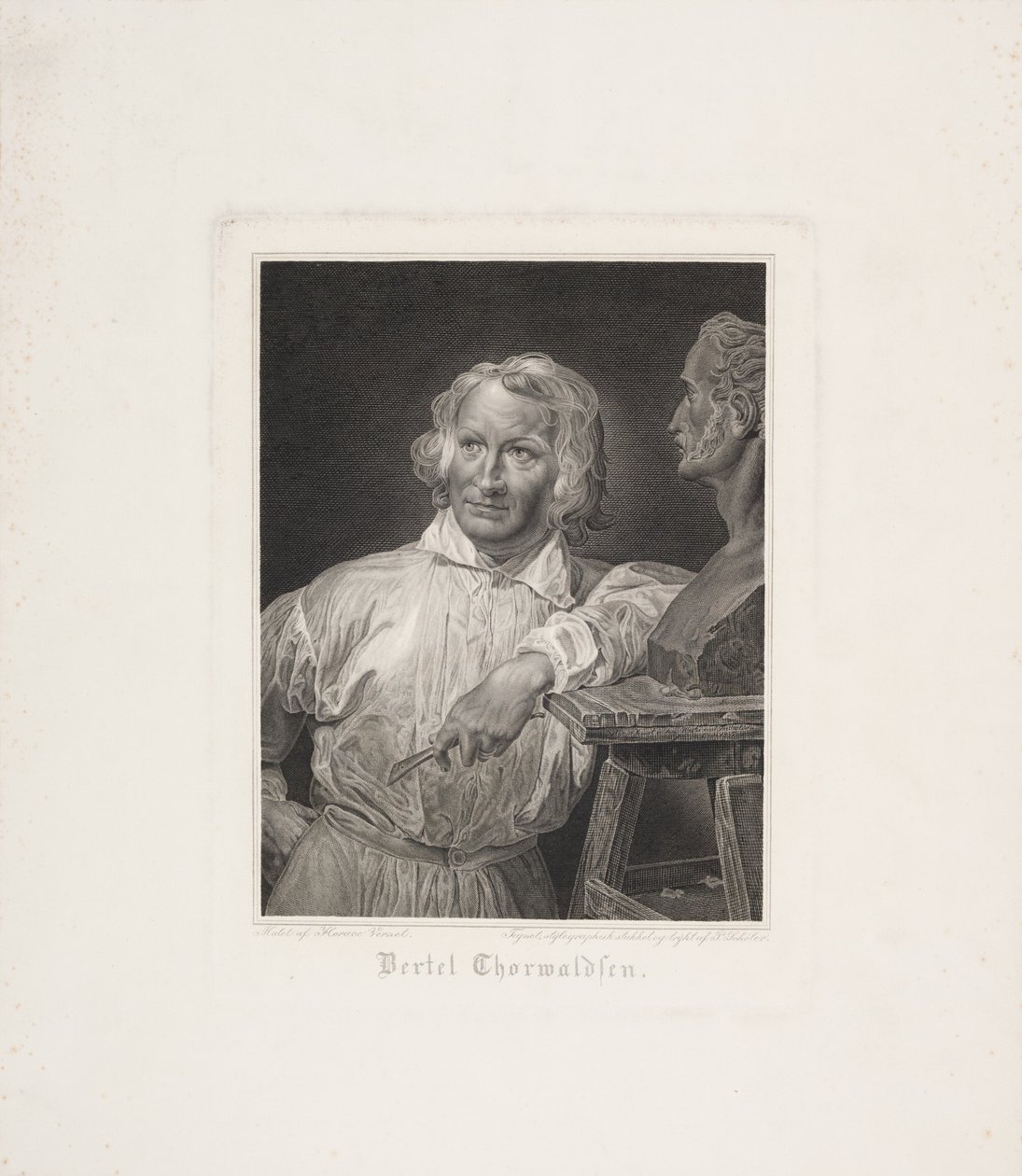 Bertel Thorvaldsen av Peter Christian Schøler