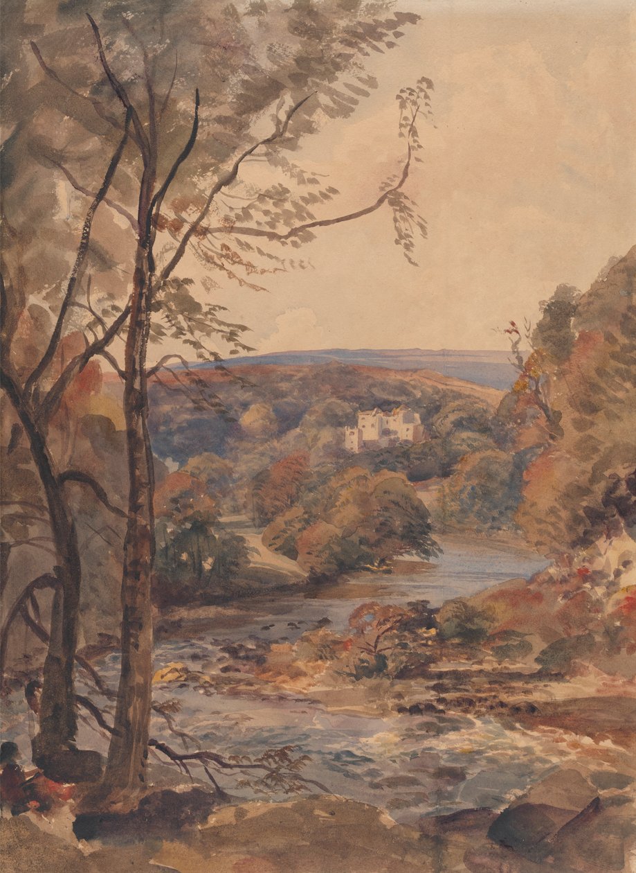 Barden Tower, Yorkshire av Peter DeWint