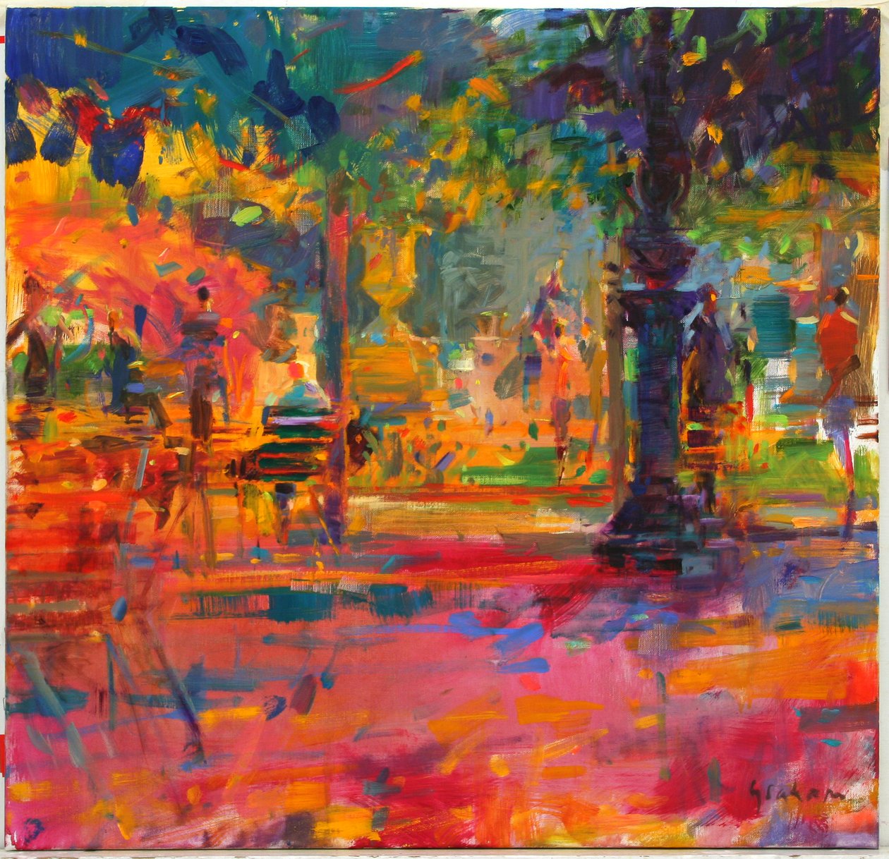 Hageterrassen av Peter Graham (Contemporary)