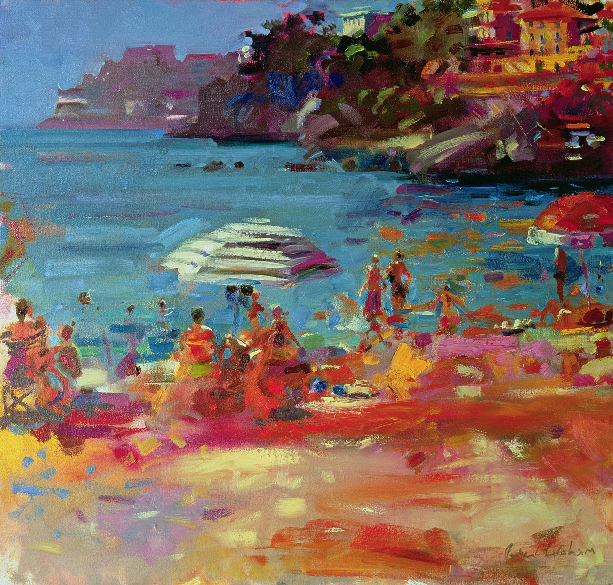 Monacokysten, 2000 av Peter Graham (Contemporary)