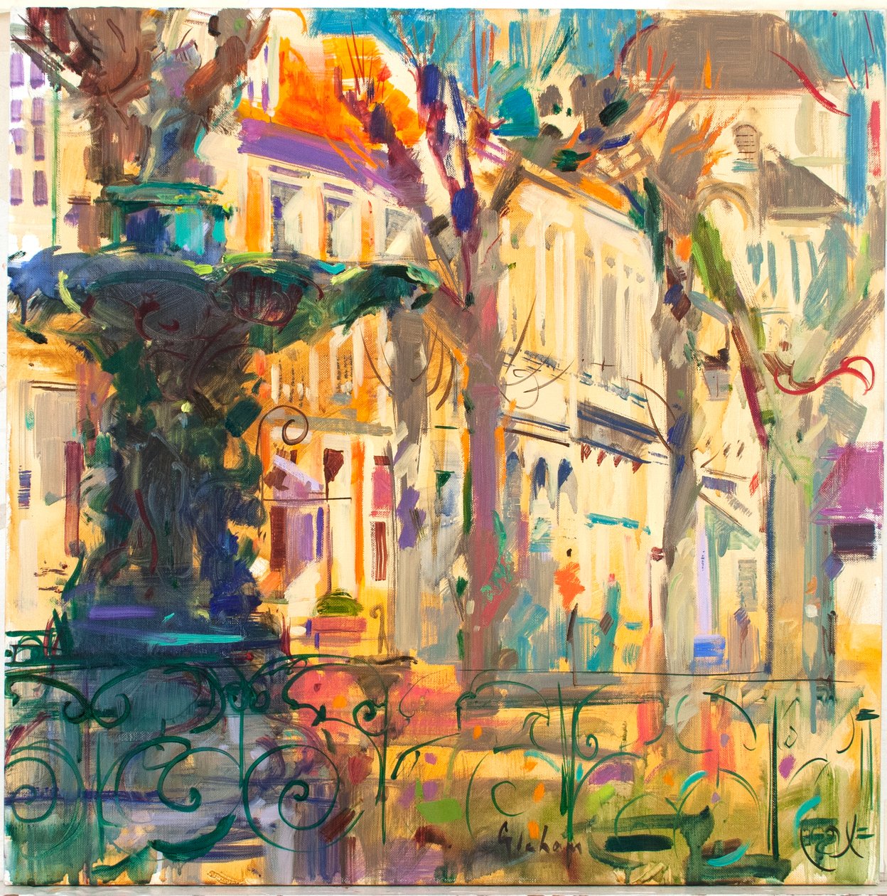 Montreuil-sur-Mer av Peter Graham (Contemporary)