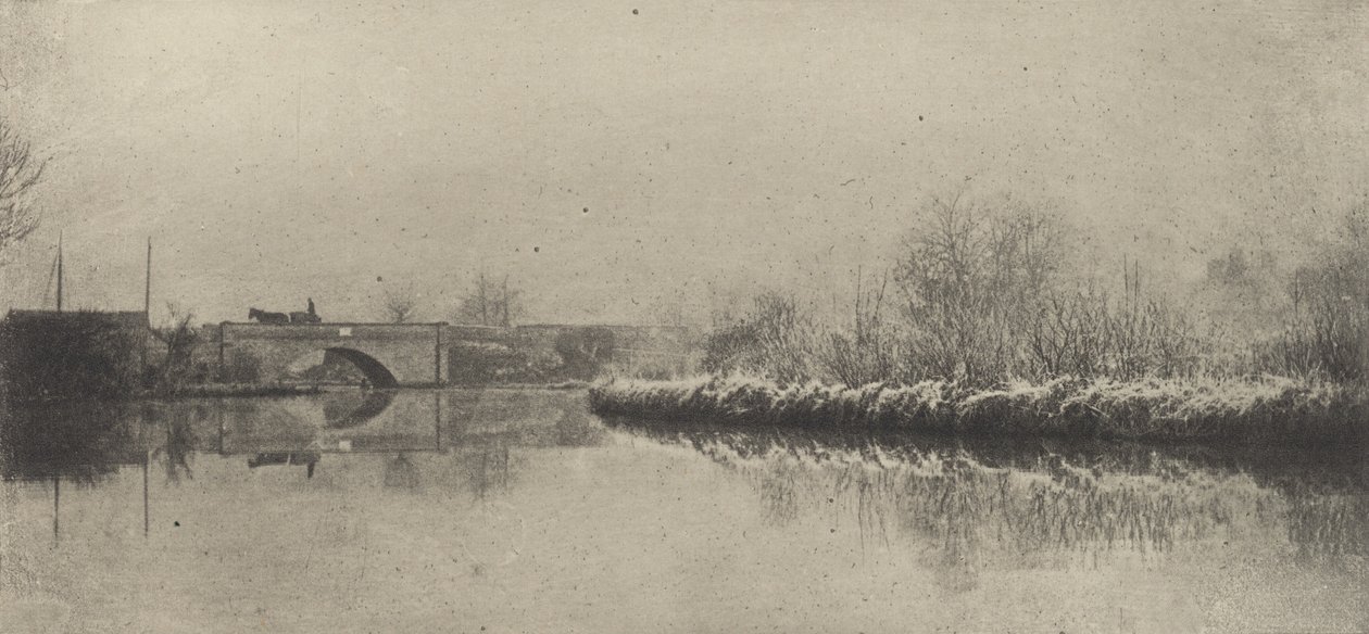 En frostig morgen på Coltishall av Peter Henry Emerson