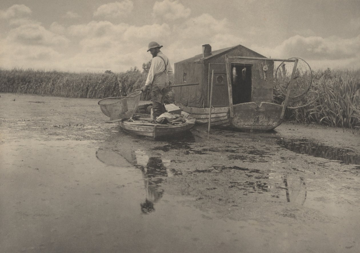 En ålefangers hjem av Peter Henry Emerson
