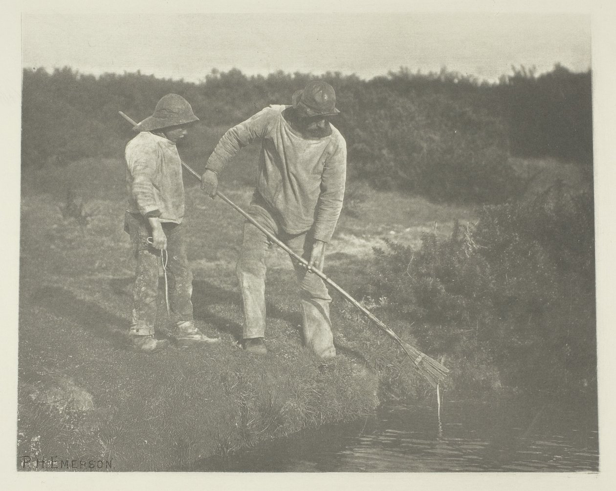 Åleplukking i Suffolk Waters av Peter Henry Emerson
