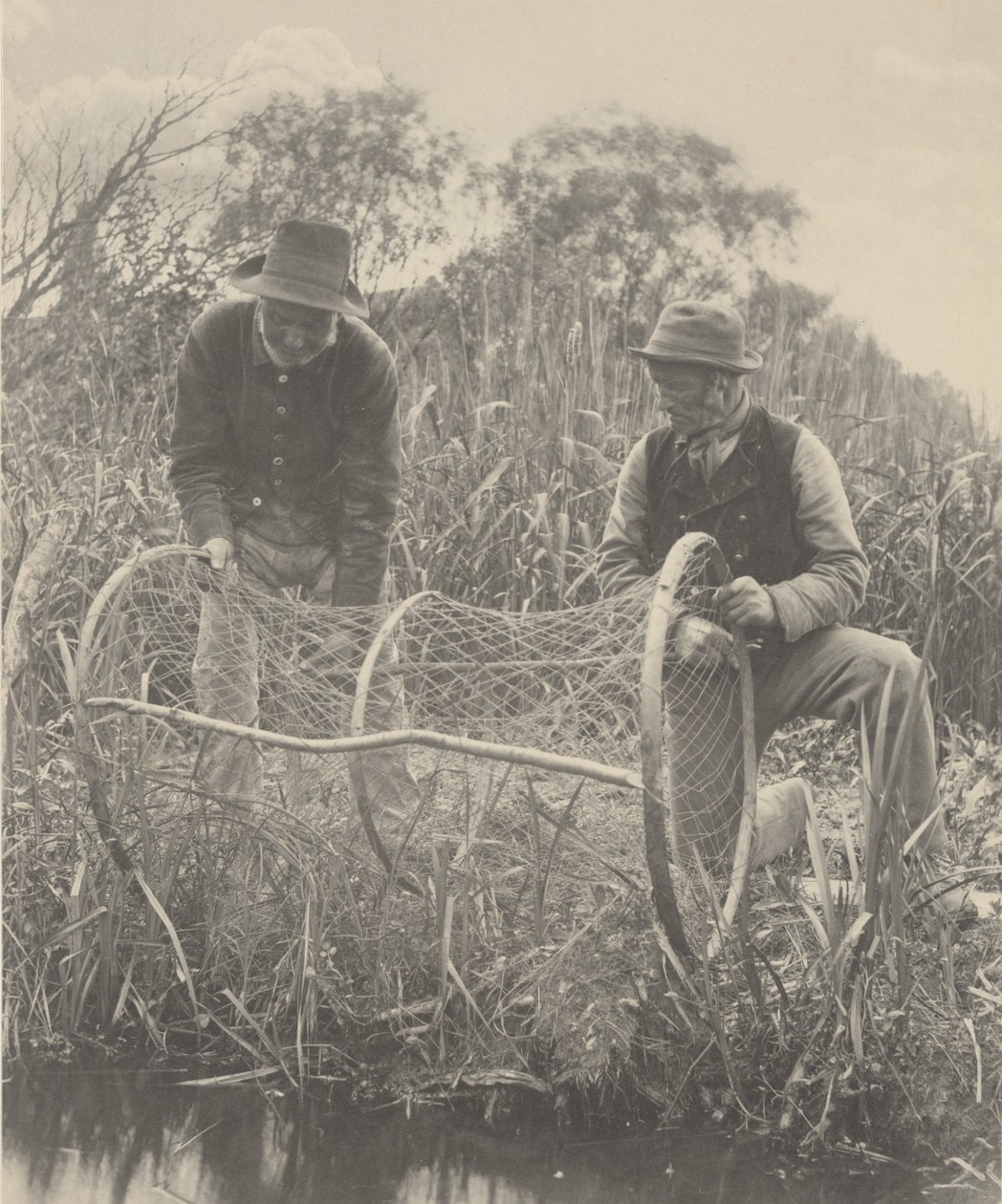 Sette opp buenettet av Peter Henry Emerson