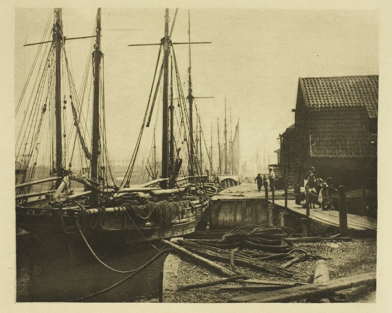 Kaiene ved middagstid av Peter Henry Emerson