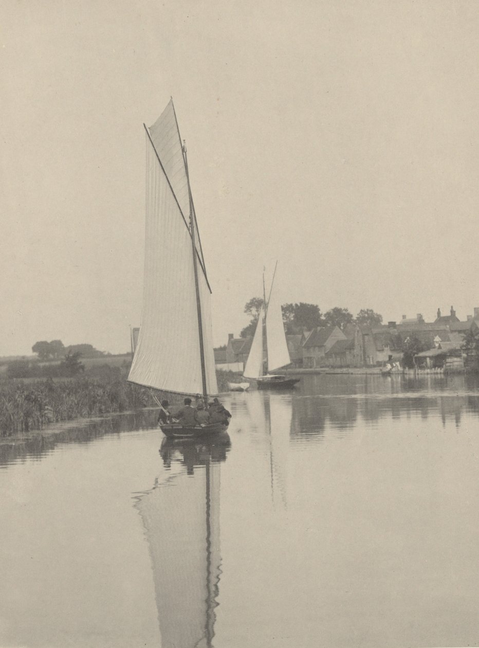 Landsbyen Horning av Peter Henry Emerson