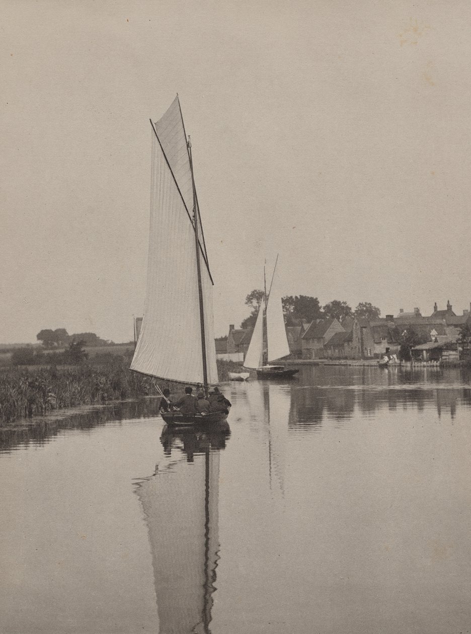 Landsbyen Horning av Peter Henry Emerson