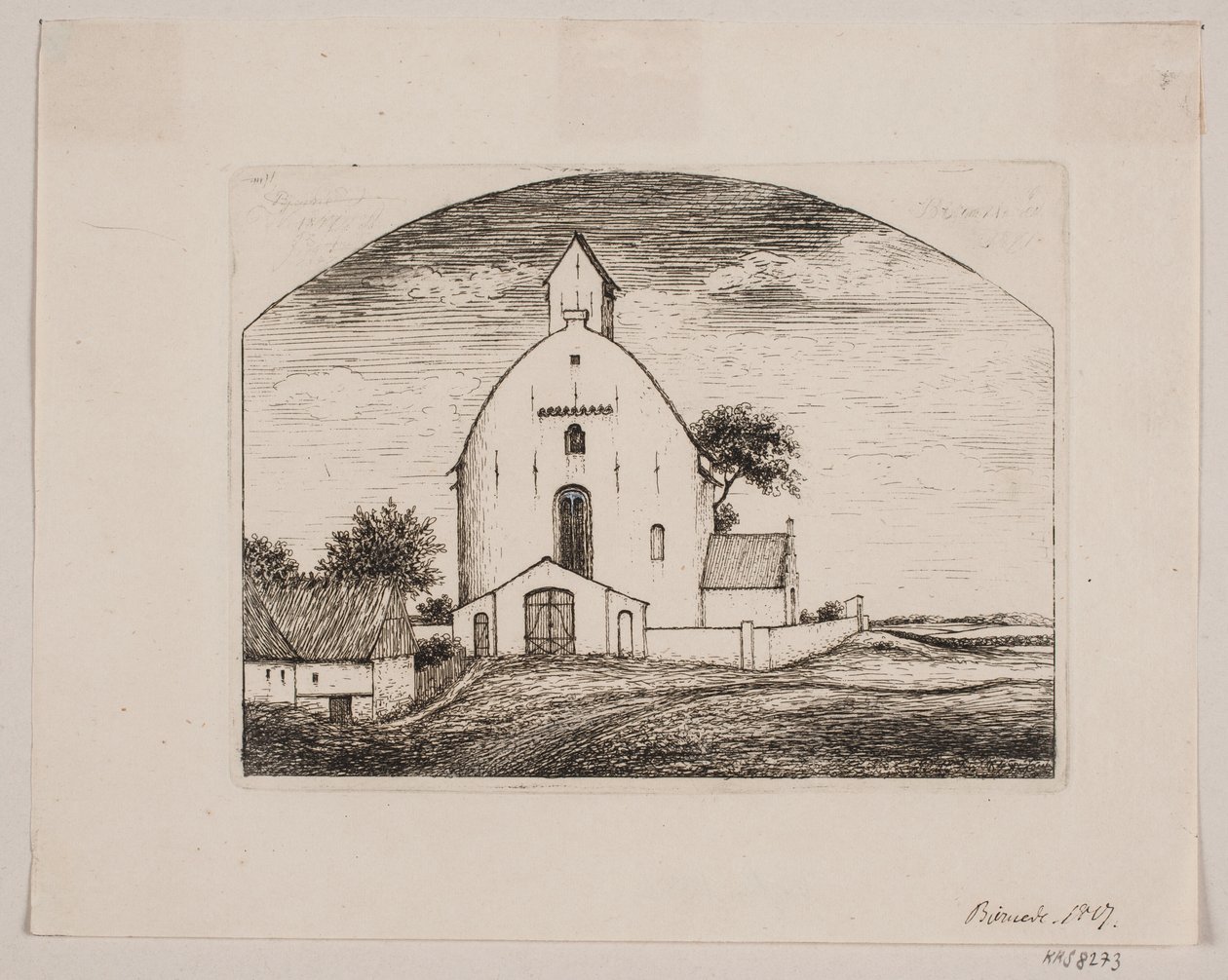 Bjernede kirke av Peter Herman Rasmussen