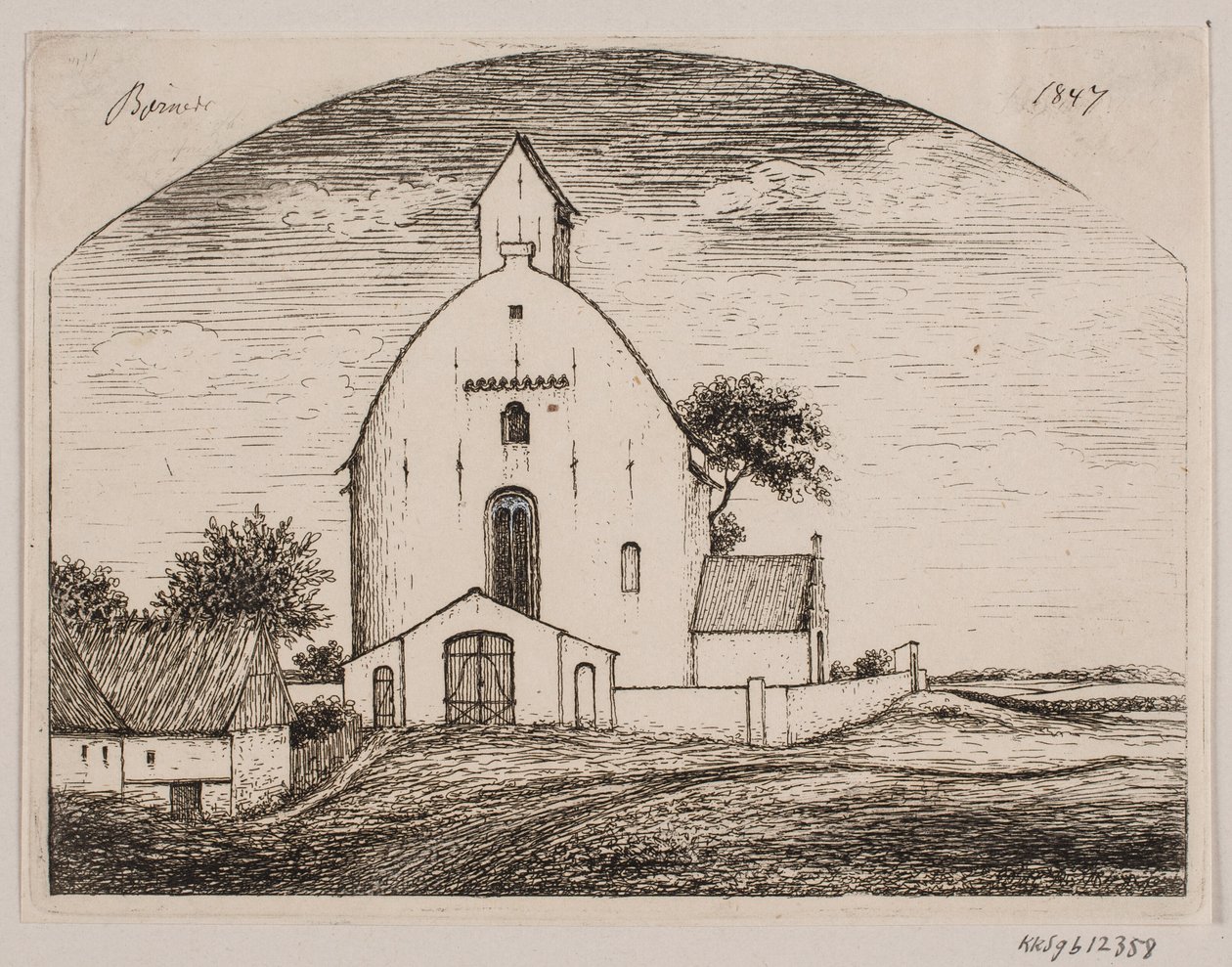 Bjernede kirke av Peter Herman Rasmussen