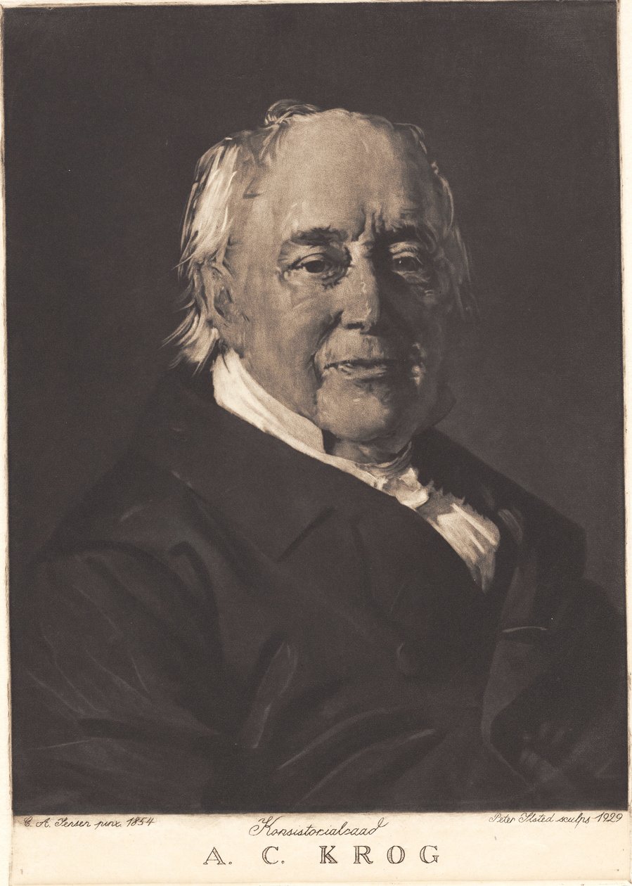 C. A. Krog av Peter Vilhelm Ilsted