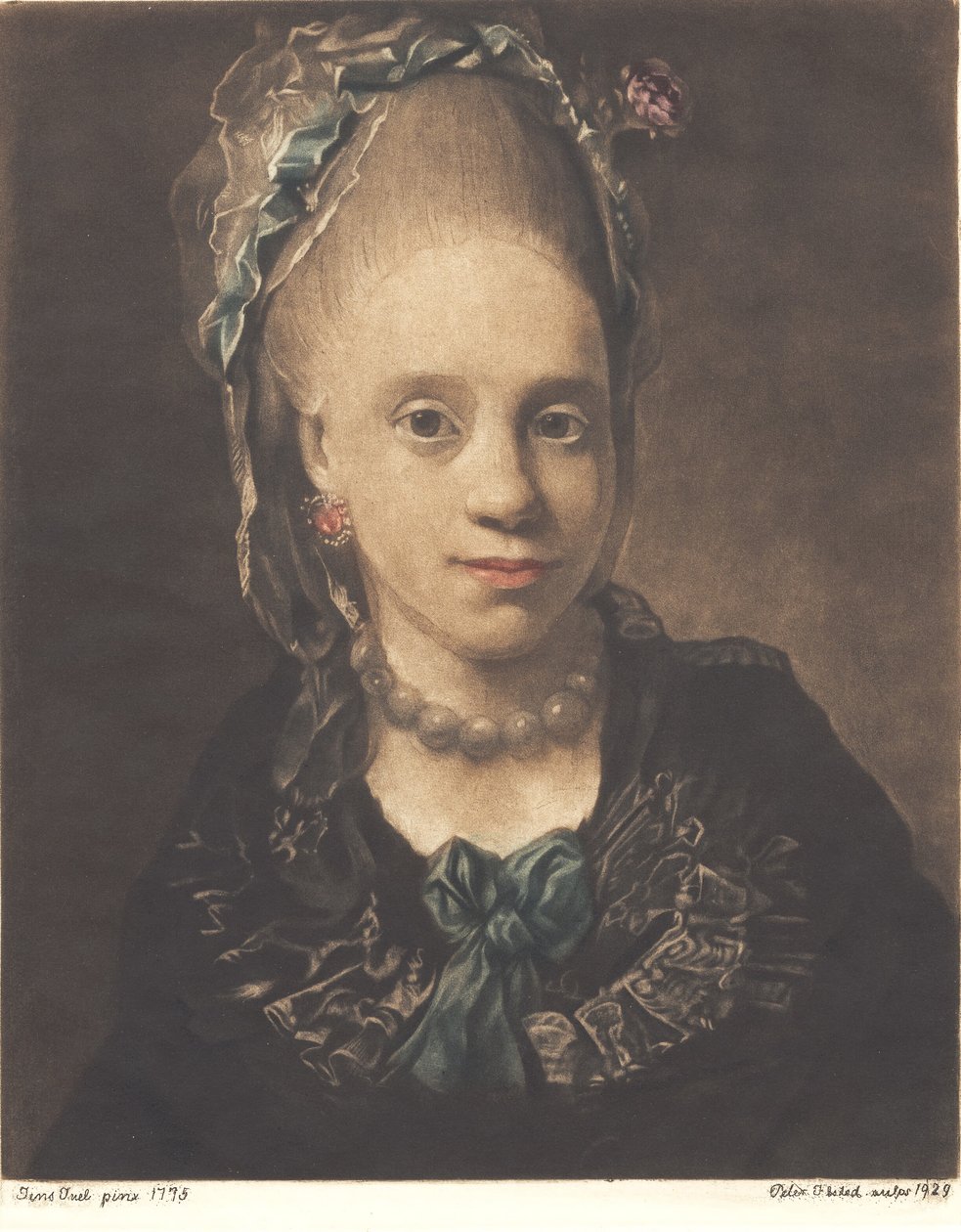 Damens portrett av Peter Vilhelm Ilsted
