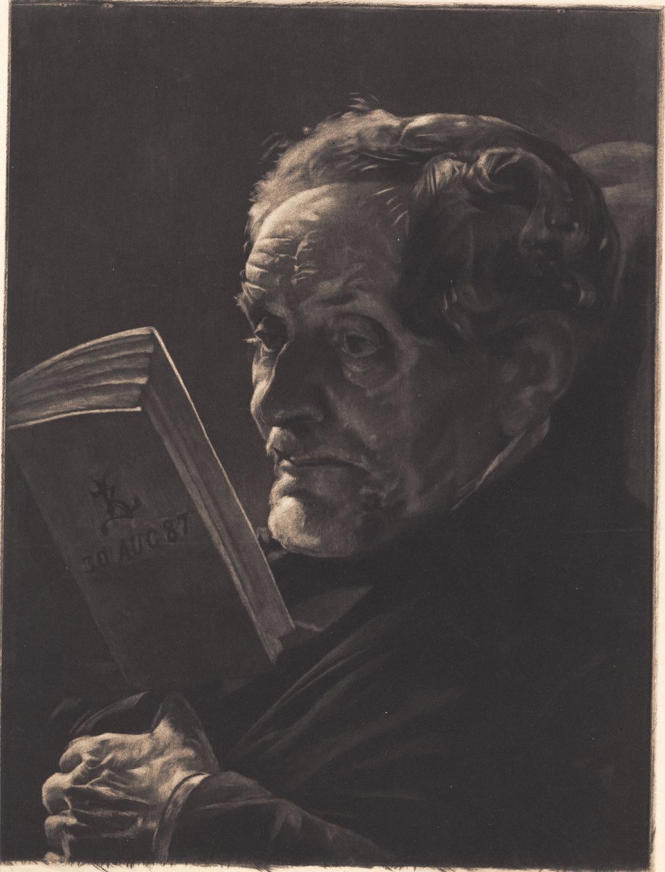 Overlege C. V. Zahrtmann av Peter Vilhelm Ilsted