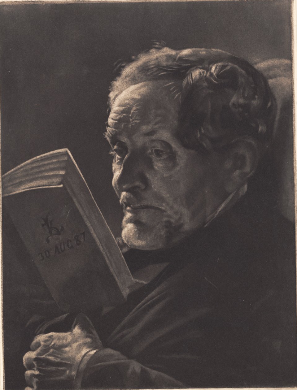 Overlege C. V. Zahrtmann av Peter Vilhelm Ilsted