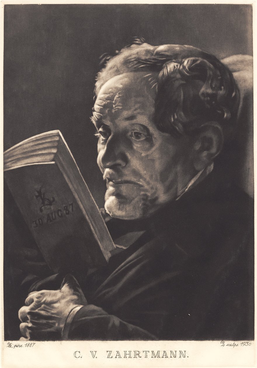 Overlege C. V. Zahrtmann av Peter Vilhelm Ilsted