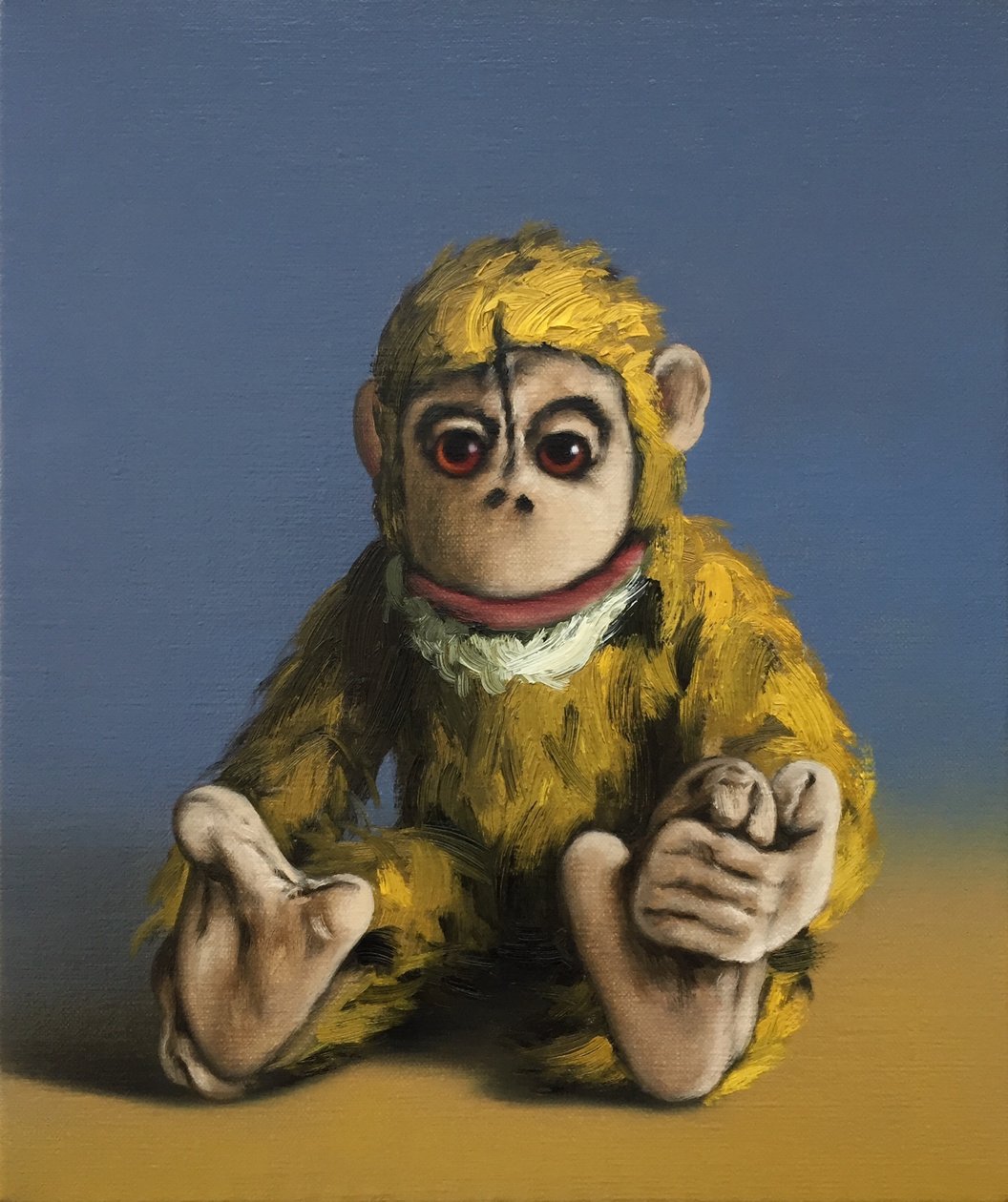 Mustard Monkey, 2017 av Peter Jones