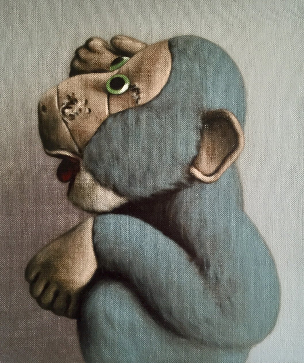 Soft Blue Monkey, 2006 av Peter Jones