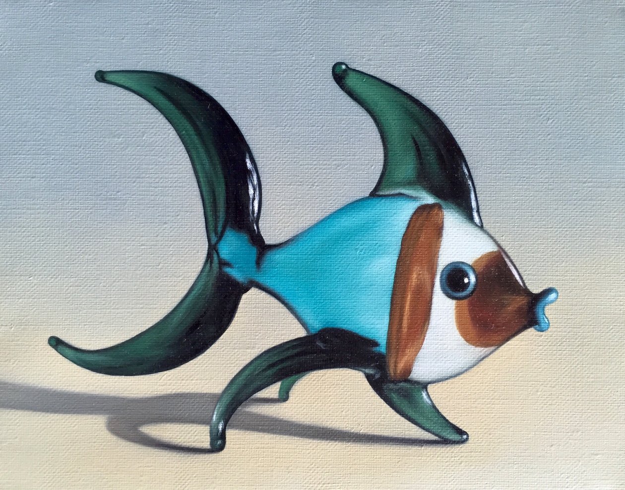 Glassfisken, 2014 av Peter Jones