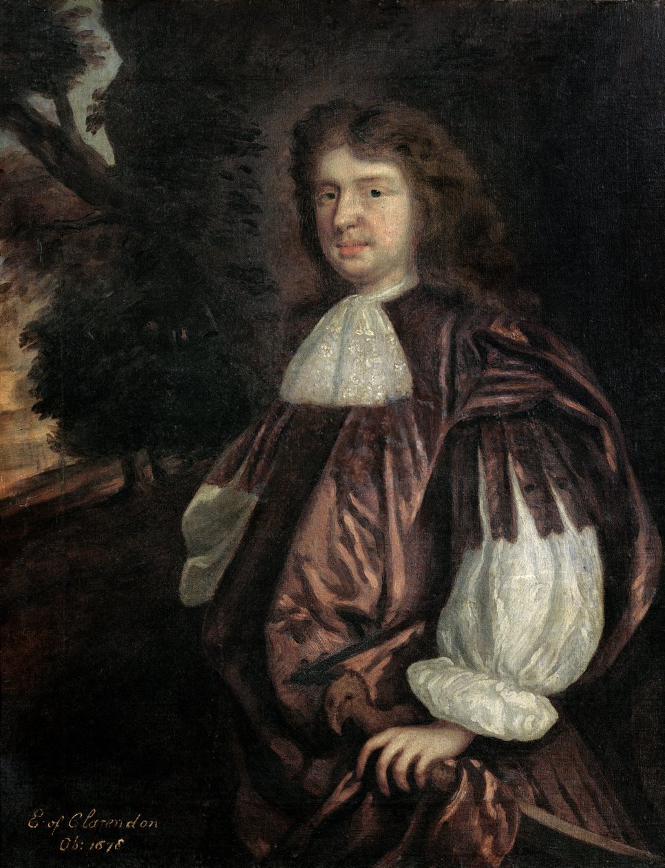 Edward Hyde, jarl av Clarendon, ca. 1667 av Peter Lely