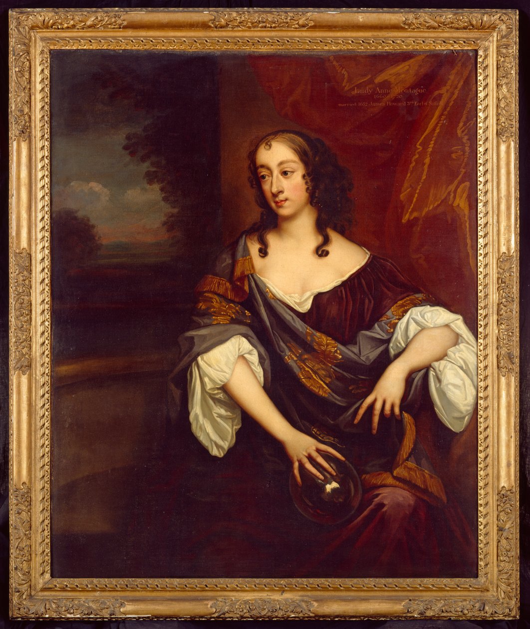 Elizabeth Percy (olje på lerret) av Peter Lely