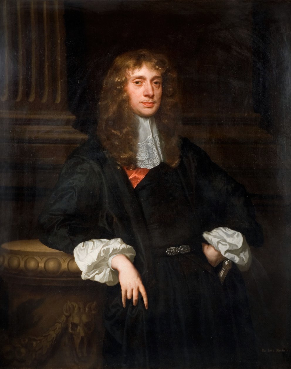 Portrett av Sir John Nicholas, 1667. av Peter Lely