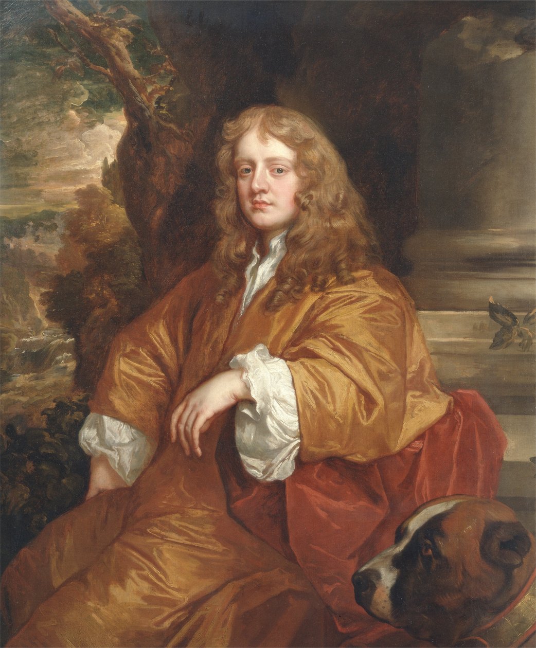 Sir Ralph Bankes, ca. 1660-65 (olje på lerret) av Peter Lely