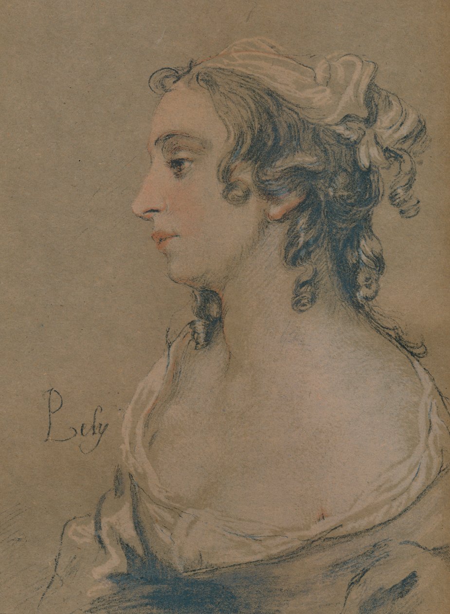 Studie i Pastell, 1600-tallet av Peter Lely