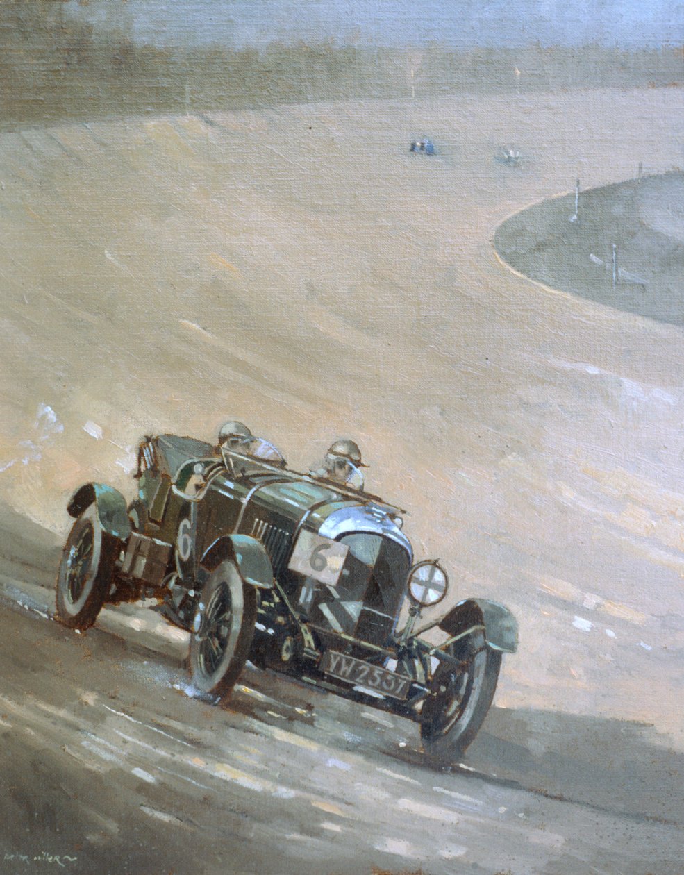 24-timers løp på Brooklands av Peter Miller
