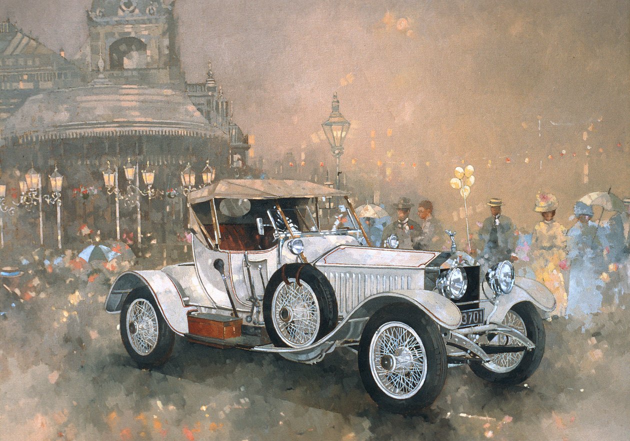 Ghost in Scarborough (olje på lerret) av Peter Miller