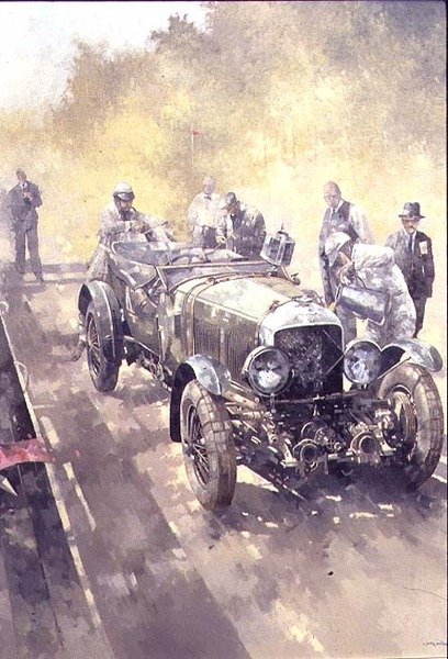 Pit Stop i sollyset av Peter Miller