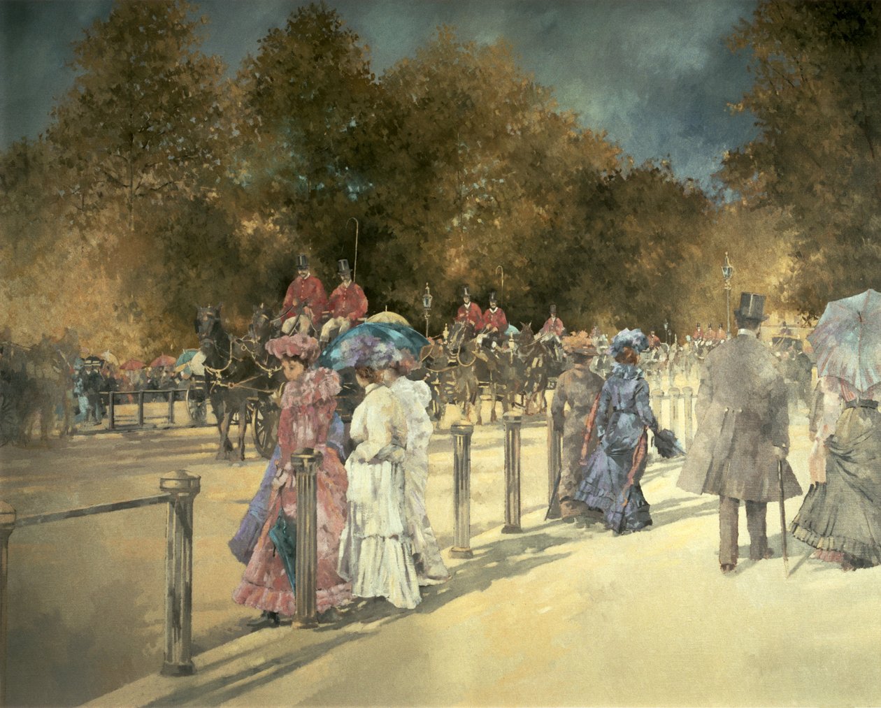 Sommer i Hyde Park av Peter Miller