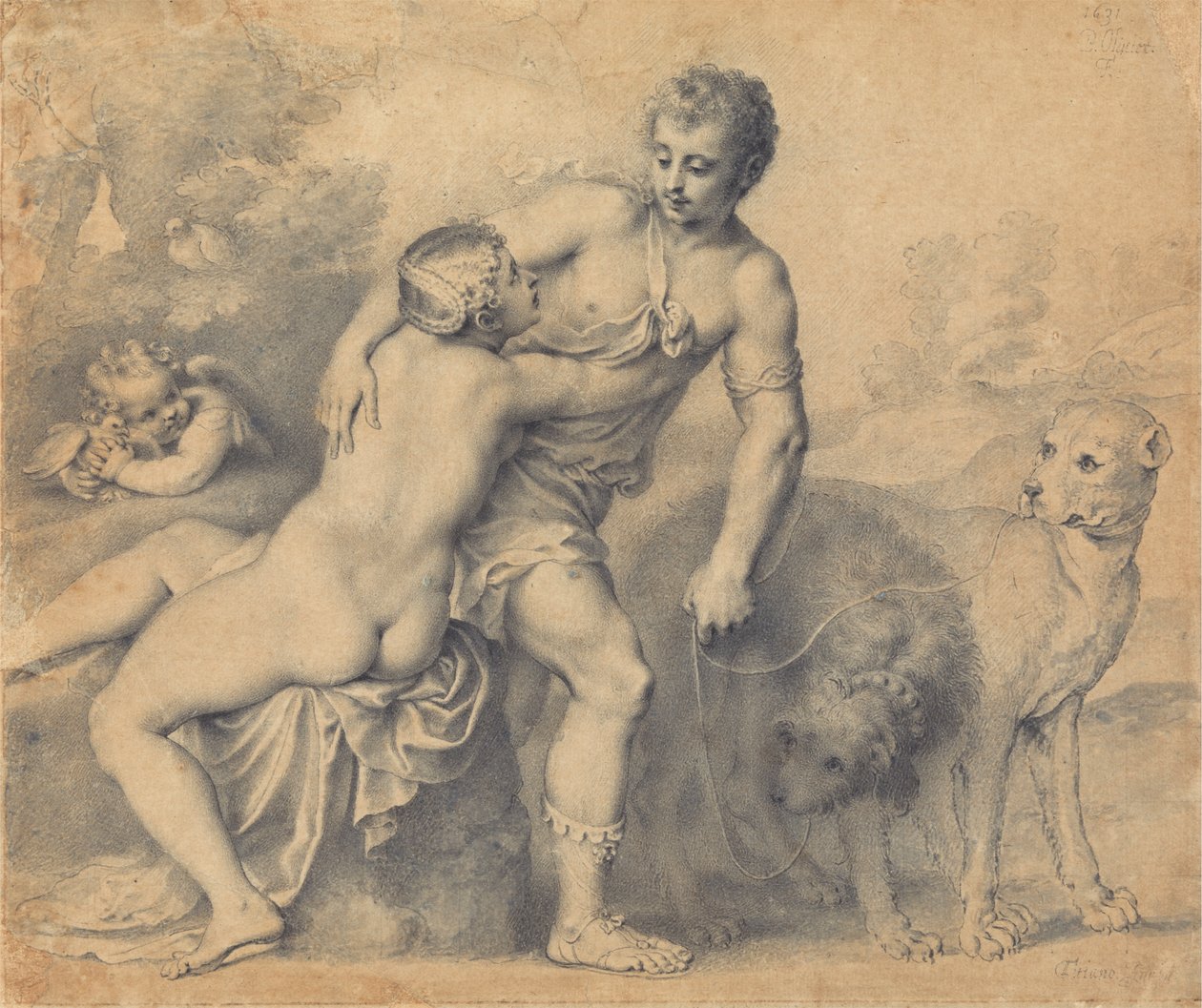 Venus og Adonis av Peter Oliver