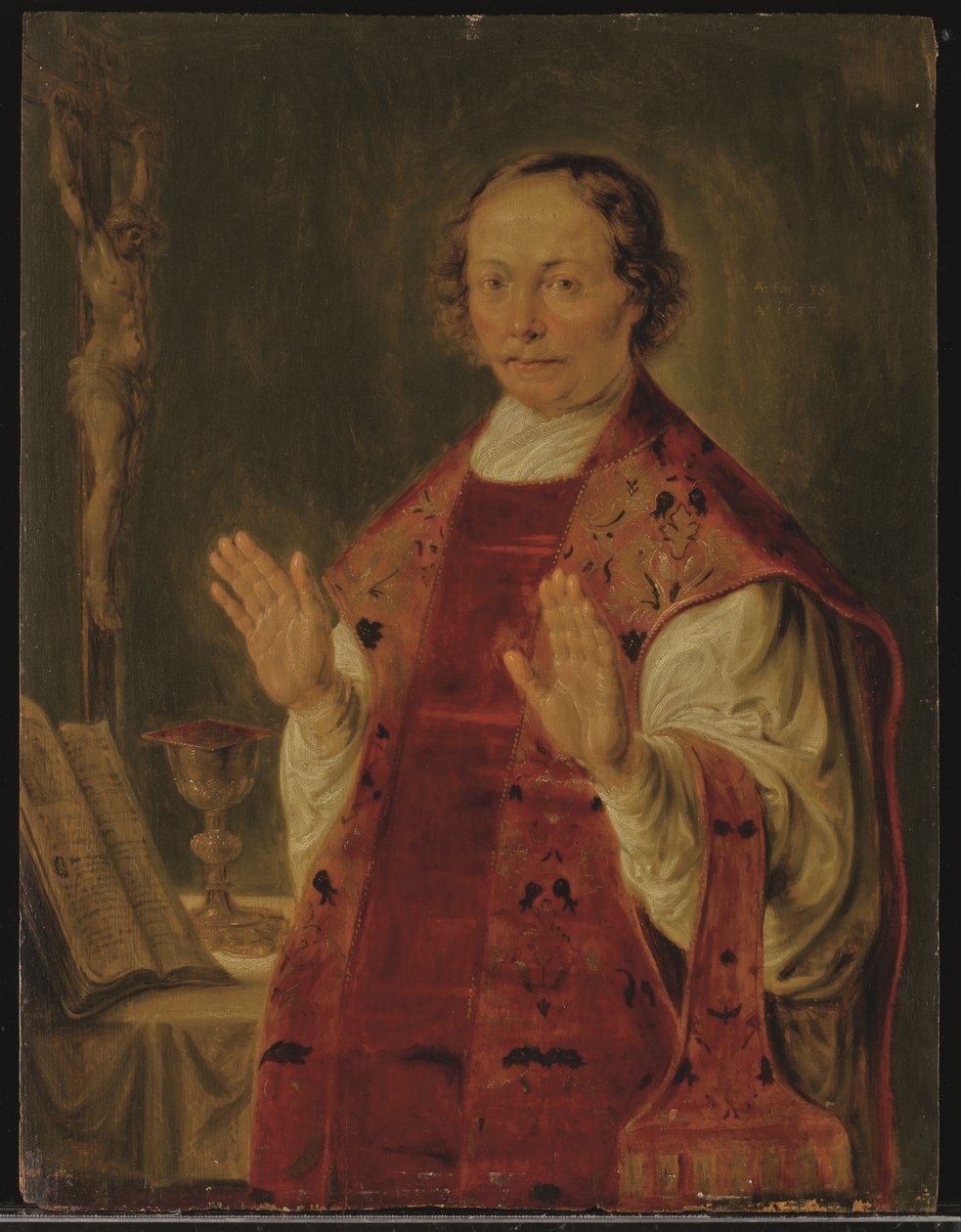 En prest av Peter Paul (circle of) Rubens