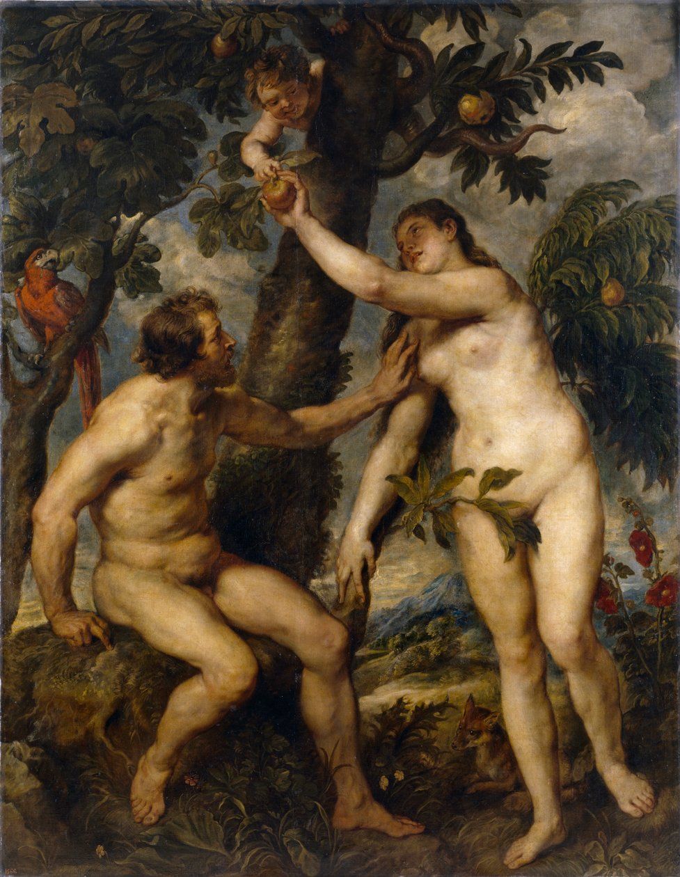 Adam og Eva av Peter Paul Rubens
