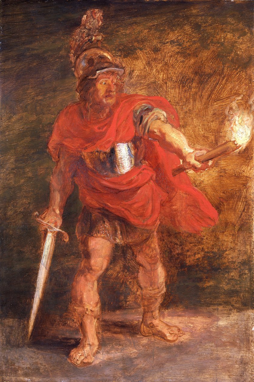 Aeneas i underverdenen, c1600-1640. av Peter Paul Rubens