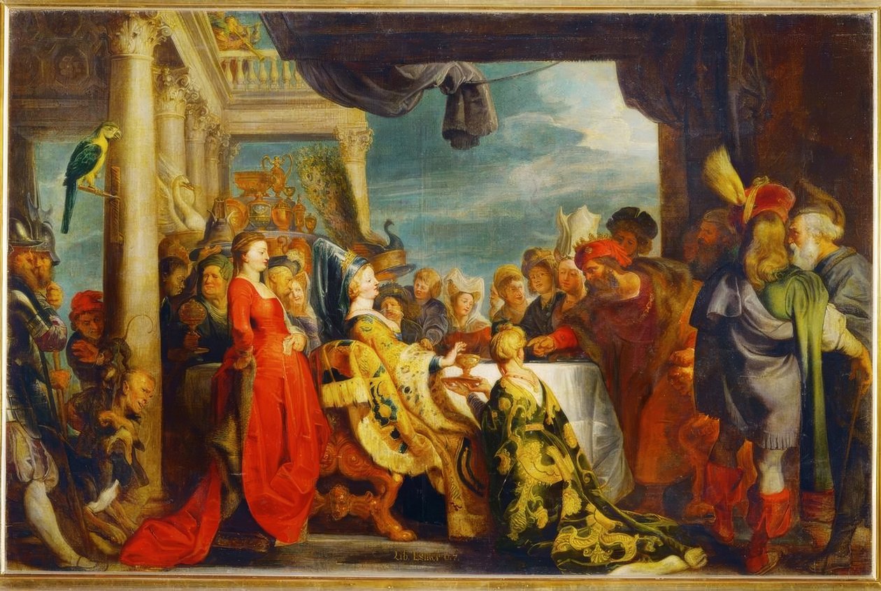 Alboin og Rosamunde av Peter Paul Rubens