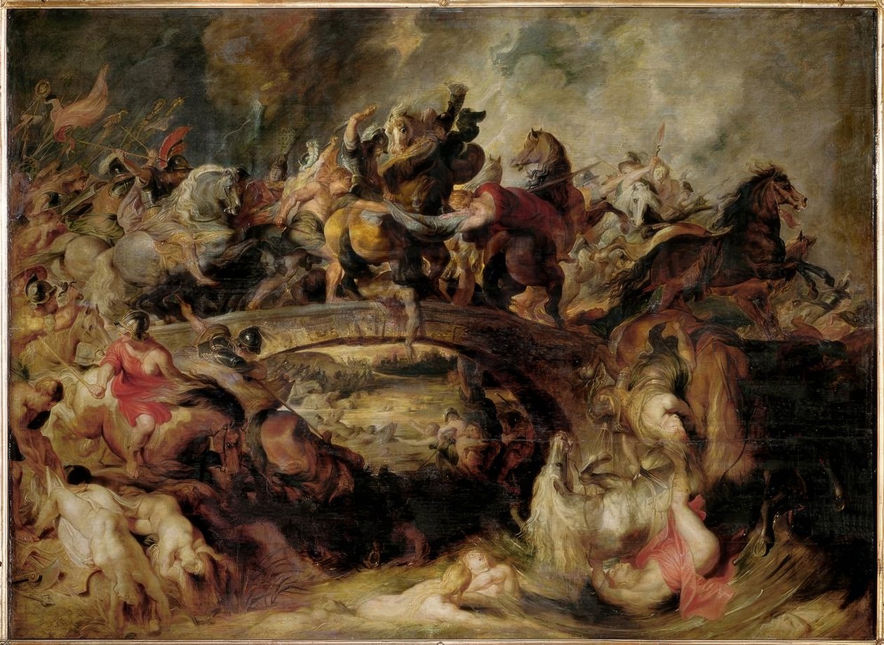 Slaget ved Amazonas av Peter Paul Rubens