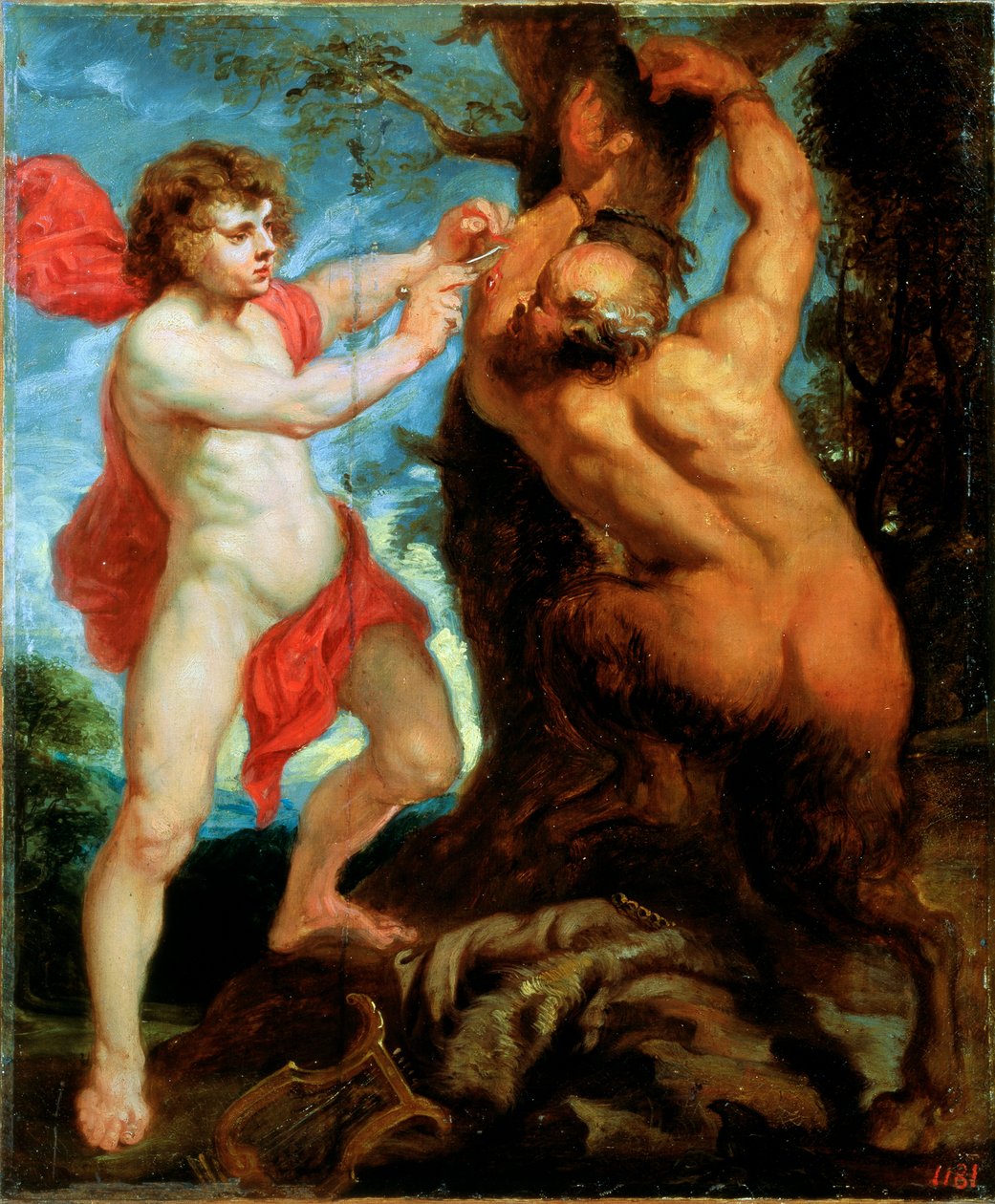 Apollo og Marsyas, 1600-tallet av Peter Paul Rubens