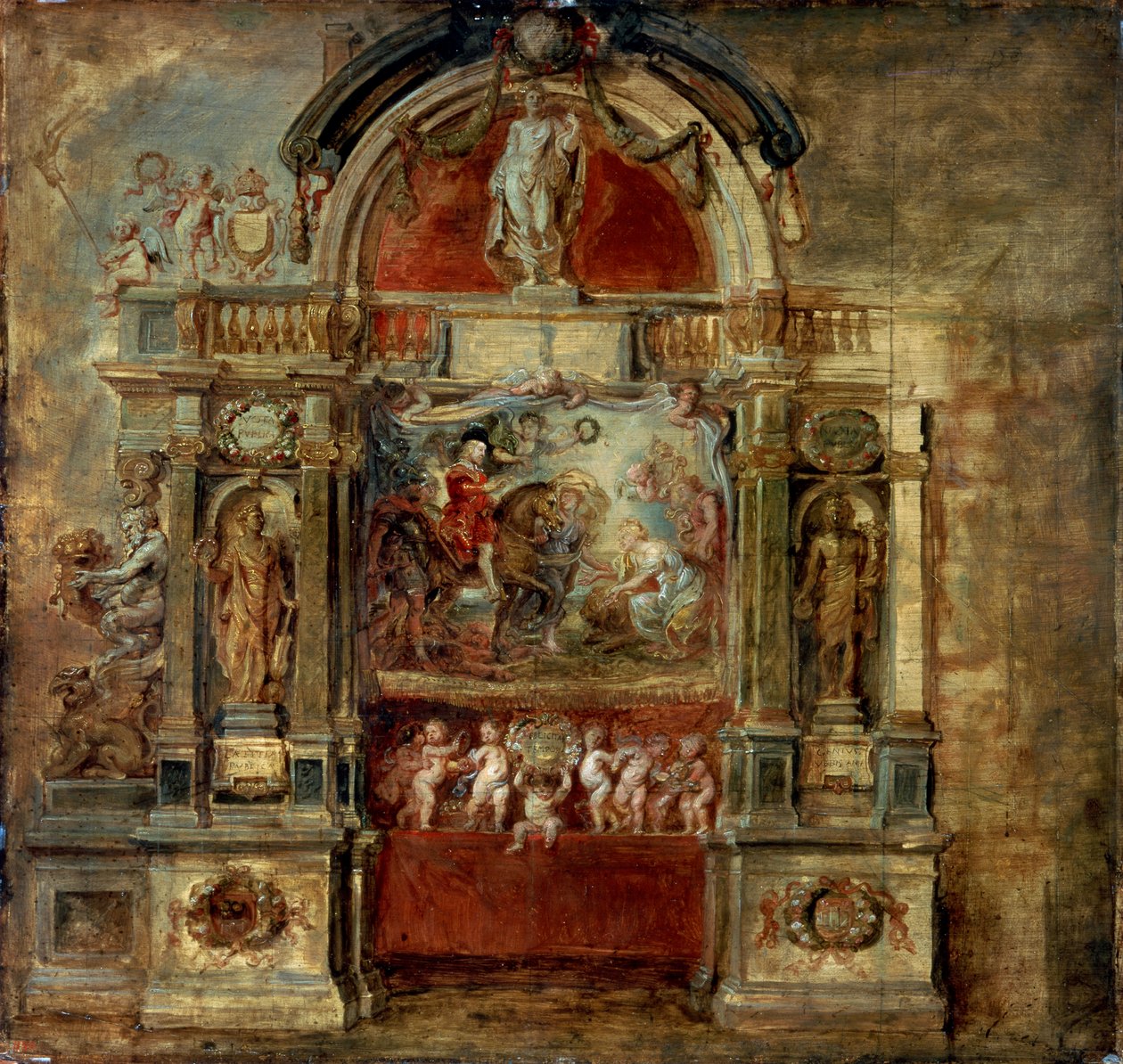 Prins Ferdinands ankomst, 1634. av Peter Paul Rubens