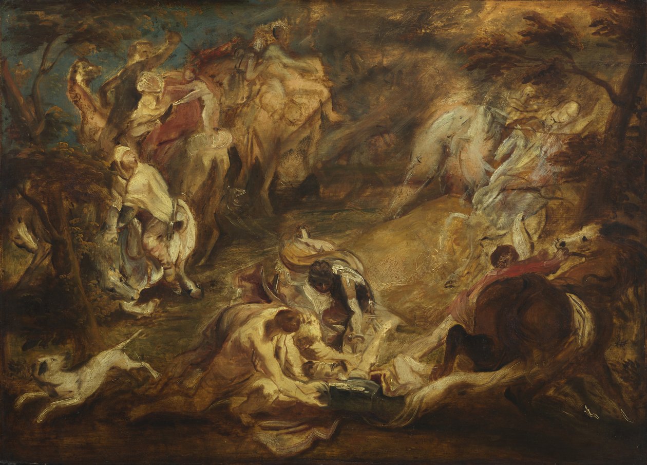Konvertering av Saint Paul av Peter Paul Rubens