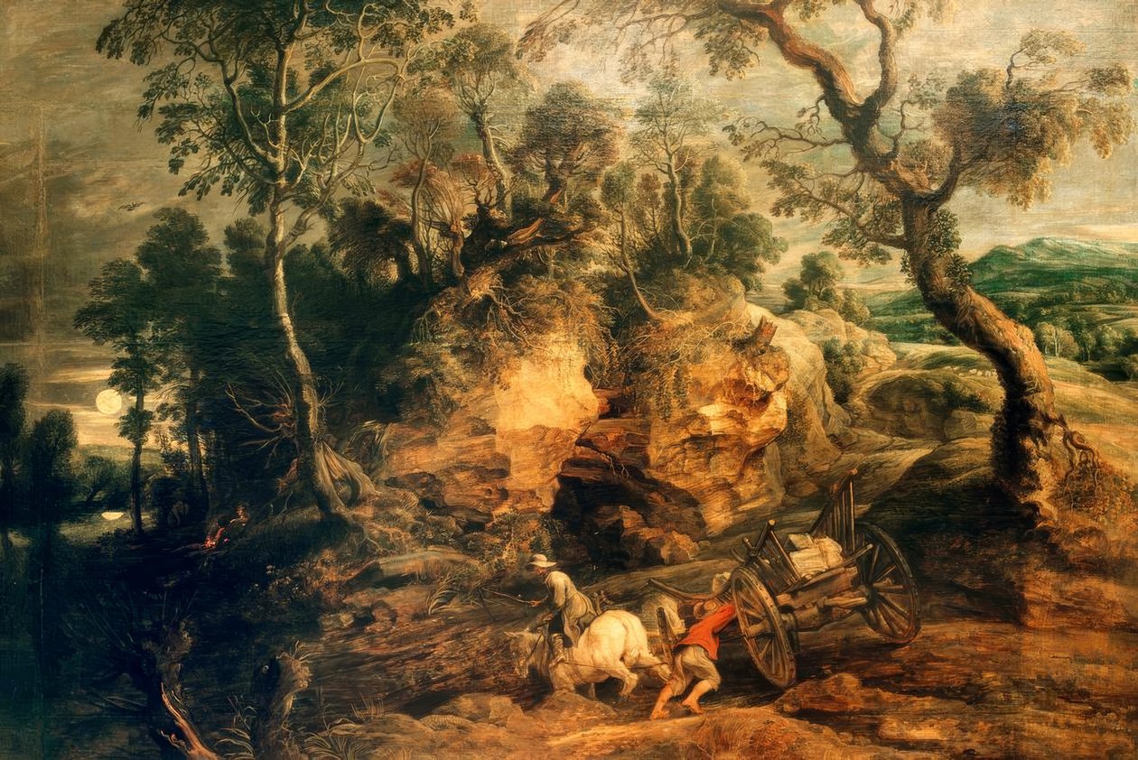 Den fastkjørte vognen av Peter Paul Rubens