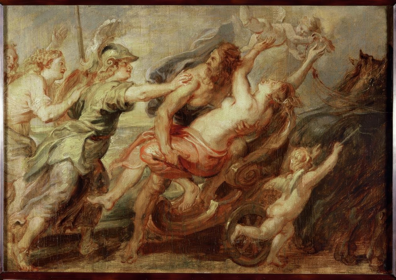 Voldtekten av proserpin av Peter Paul Rubens