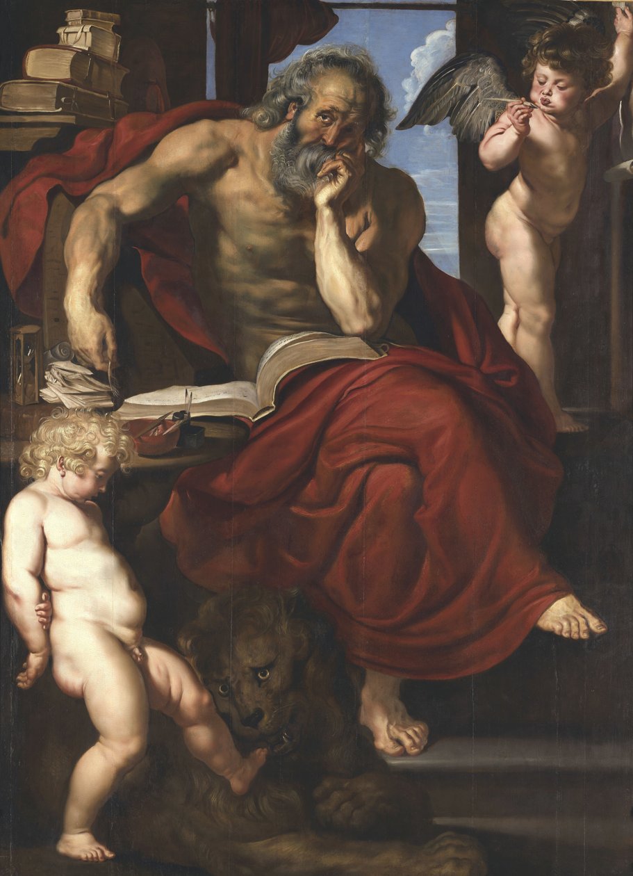 Den hellige Jerome av Peter Paul Rubens
