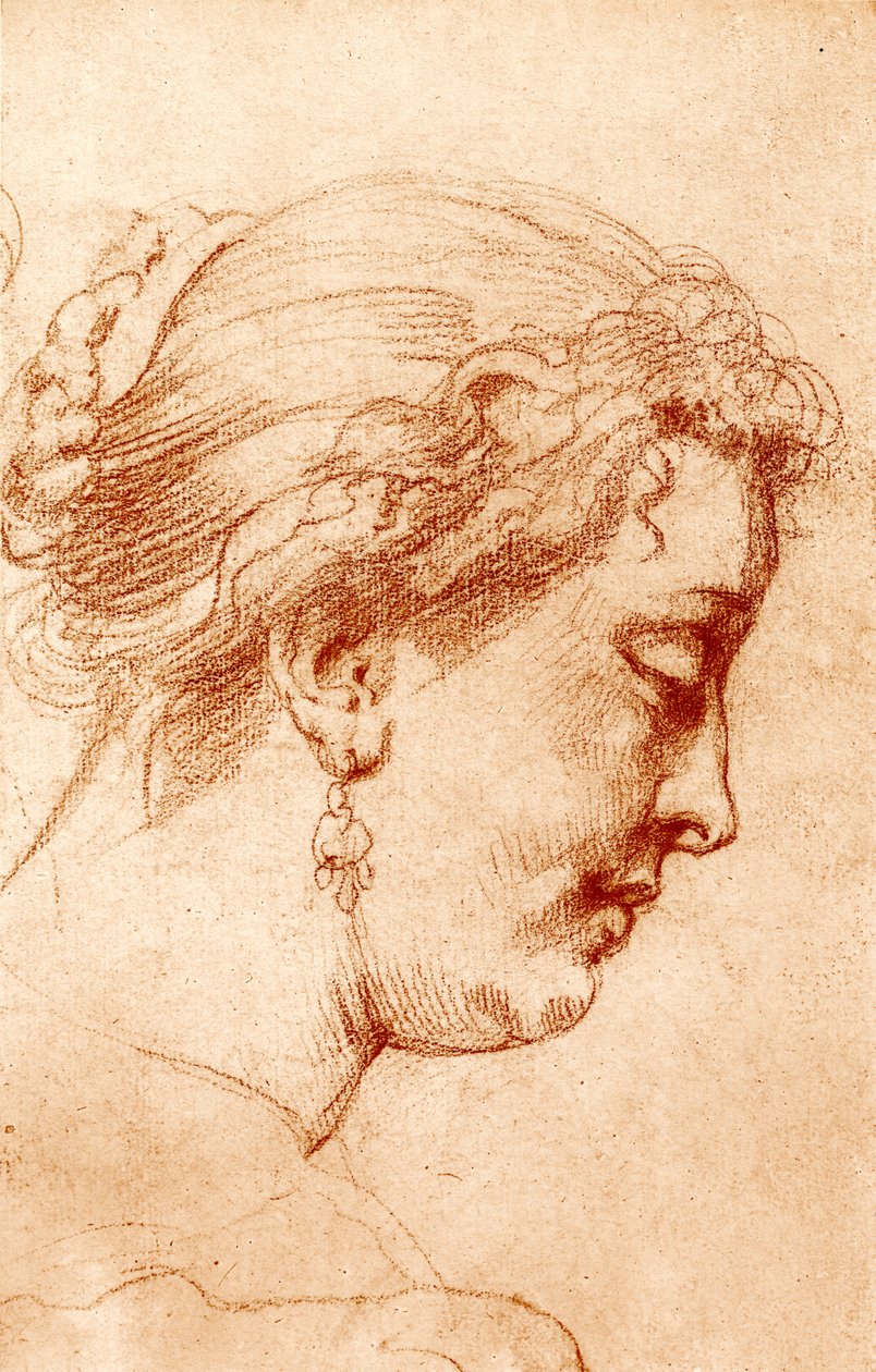 Kvinnelig profilhode av Peter Paul Rubens