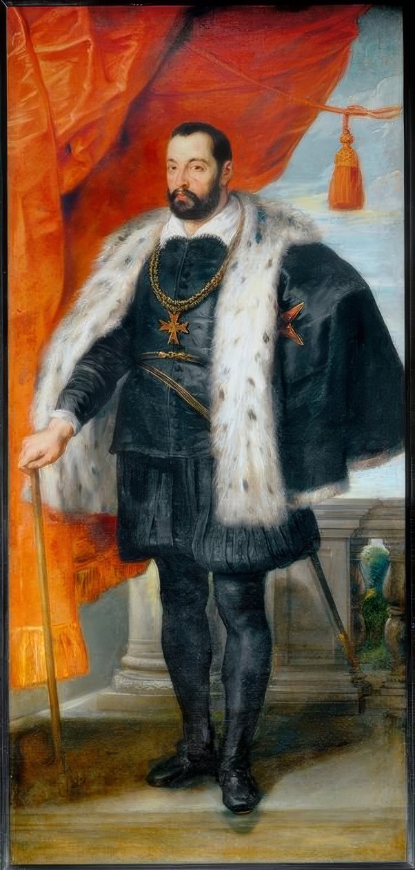 Francois I av Medici av Peter Paul Rubens