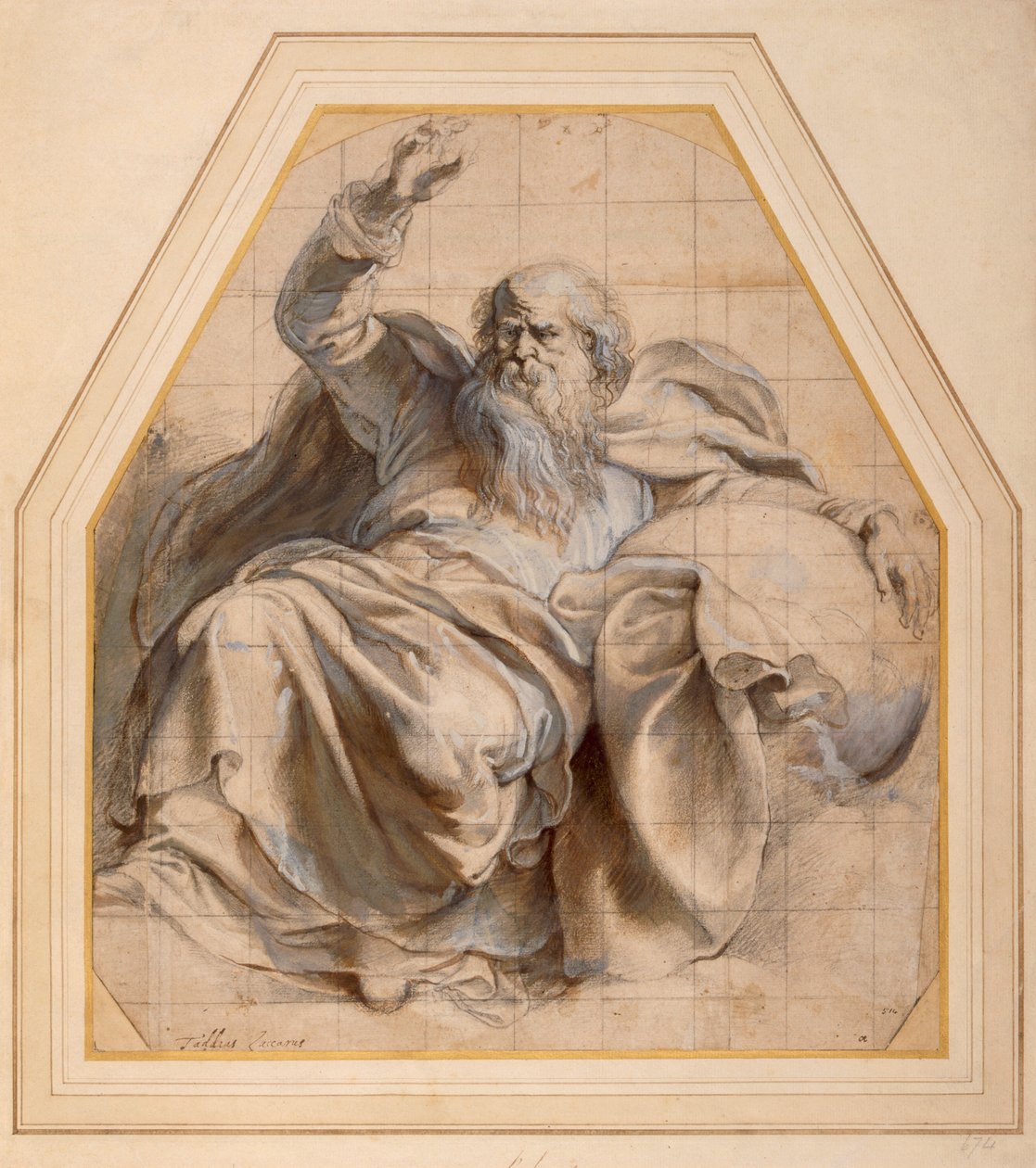 Gud Faderen, c1628-29. av Peter Paul Rubens