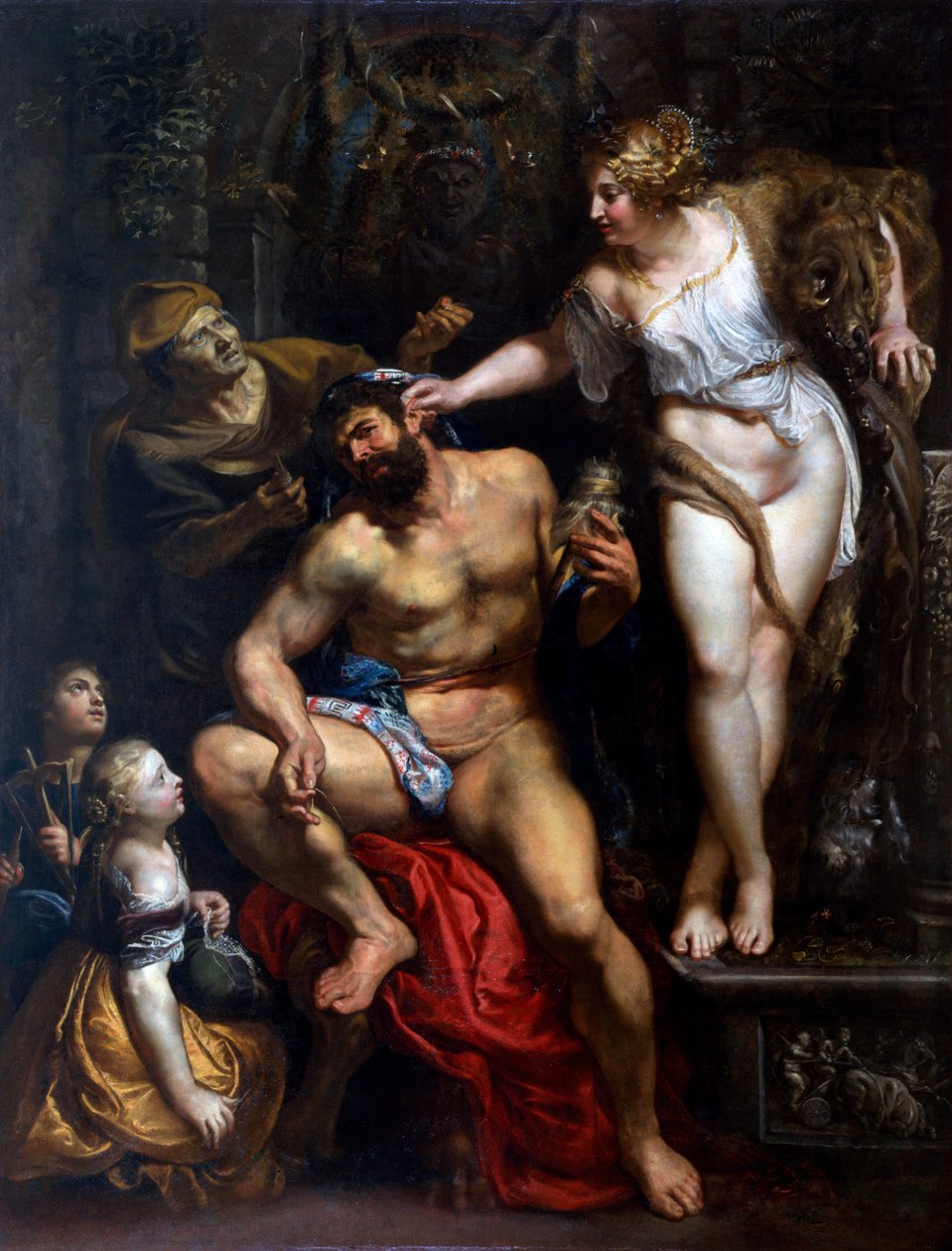 Hercules og Omphale, 1606 av Peter Paul Rubens