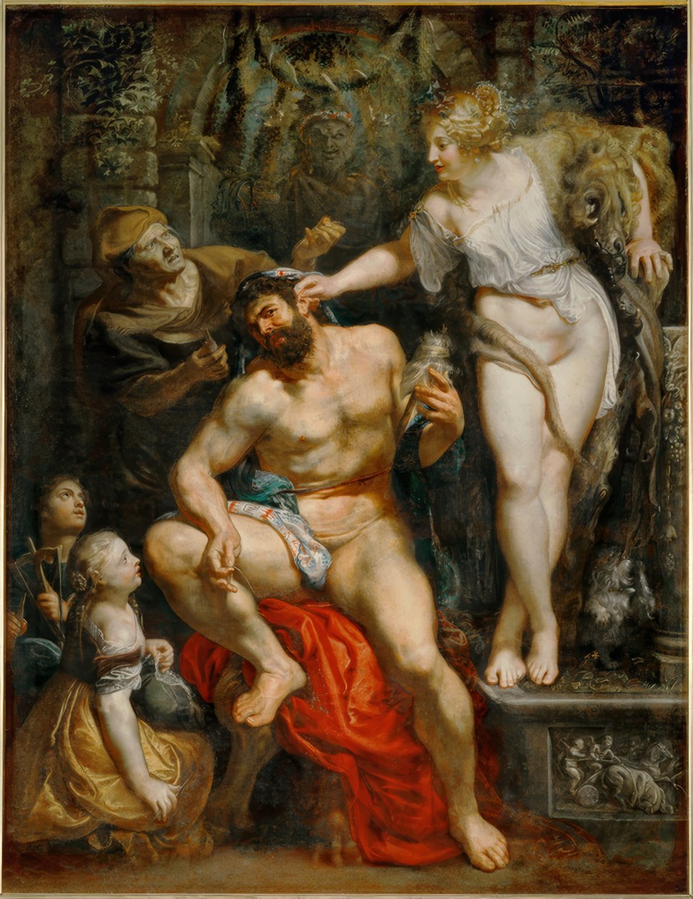 Hercules og Omphale av Peter Paul Rubens