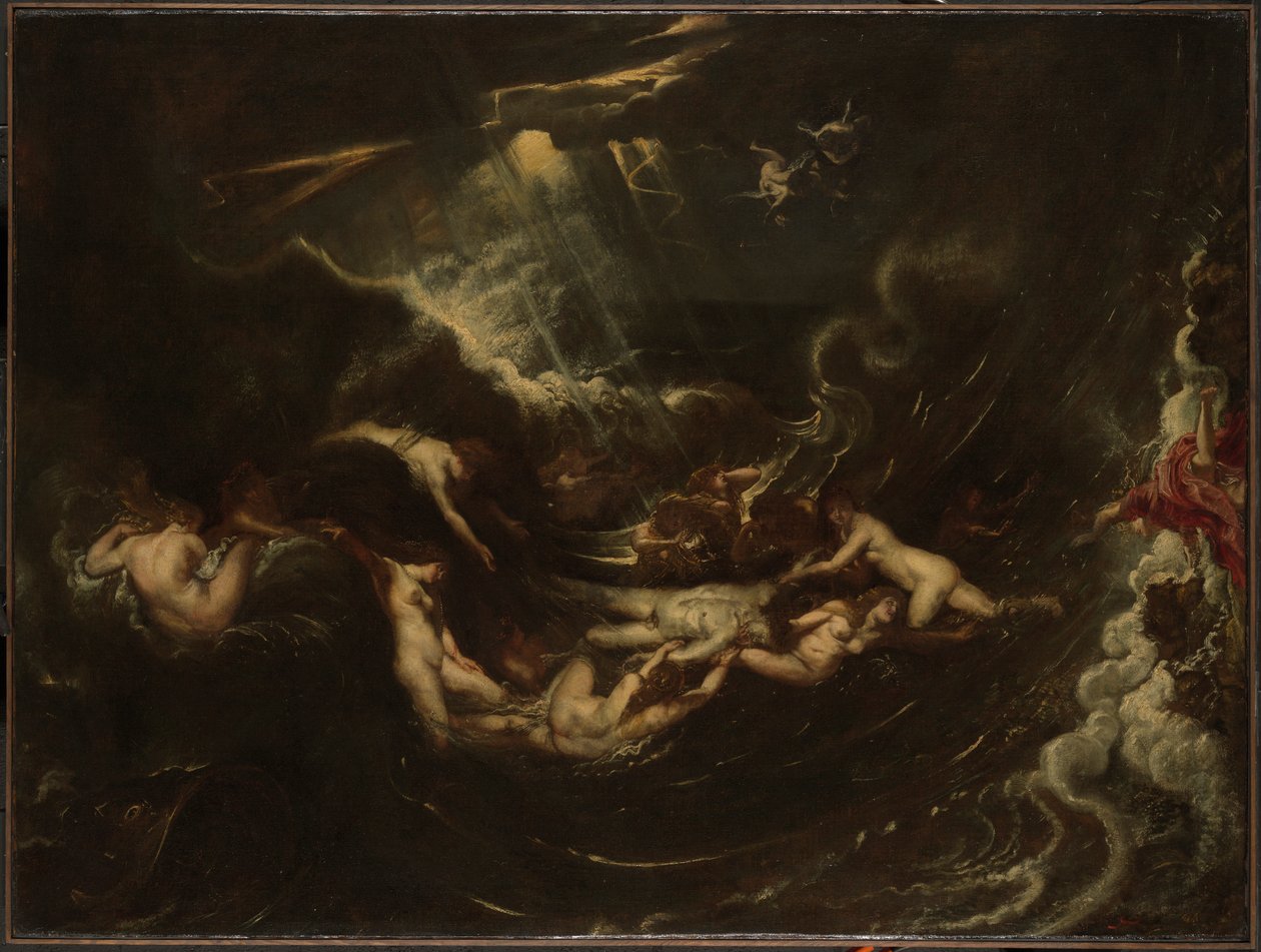 Hero og Leander av Peter Paul Rubens
