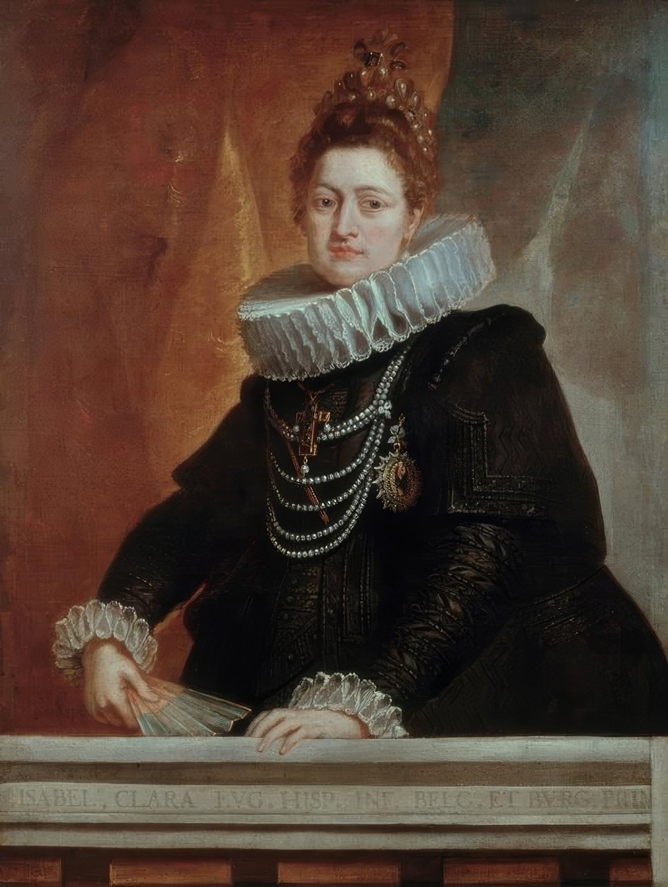 Infantin Isabella Clara Eugenia av Peter Paul Rubens